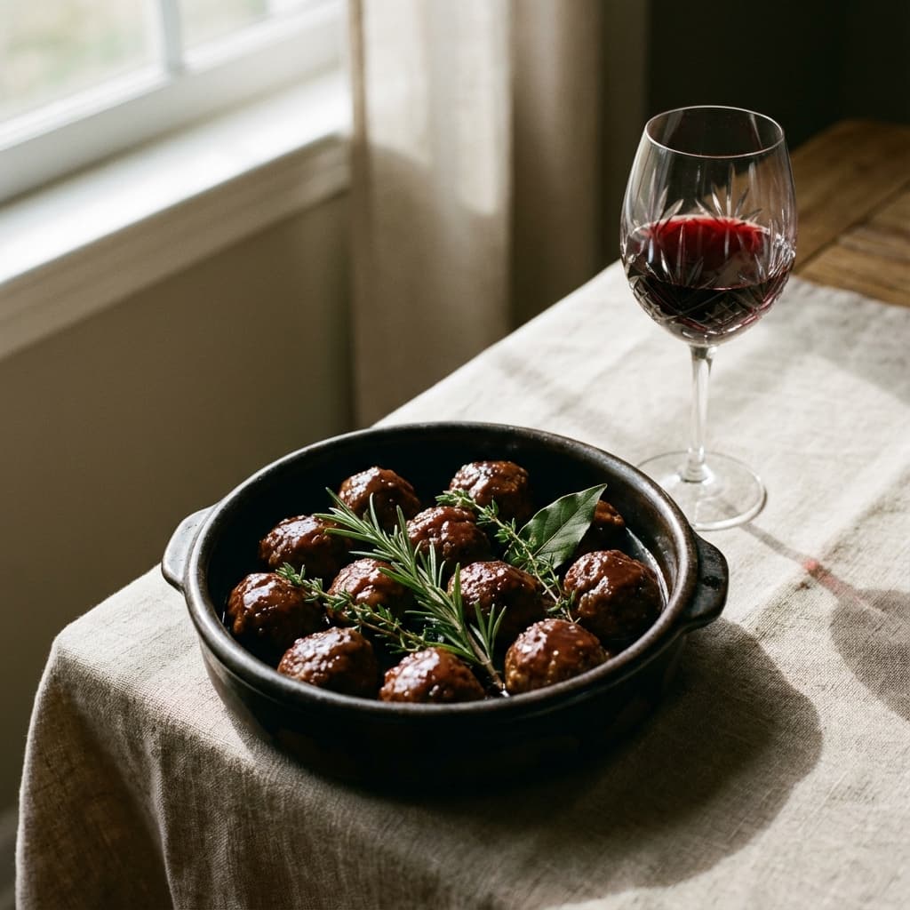 Albóndigas Glaseadas